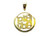  Bling Diamond Pendant Necklace 3.30 Carat Big Boy 18K Yellow Gold 3ct 