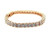  Diamond Tennis Bracelet Lab Grown 18.12ct D VVS Round Brilliants Ideal Plus Cut Rose Gold 