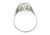  Deco Diamond Engagement Ring 3ct F VS2 Ideal 18K IGI Original 1920's 3 Carat 