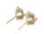 Diamond Stud Earrings Lab Grown 3 Carat G VS1 IGI Ideal Cut 3ct Martini 14K Yellow  Gold