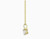  Diamond Pendant Necklace 3 Carat F VS1  Ideal Chain IGI 4 Prong 3ct Lab Grown 14K Yellow Gold 