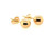  14K Yellow Gold Ball Stud Earrings 5mm 