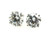 Diamond Stud Earrings 2.10 Carat D VS1 IGI Certified Lab Created Ideal 4 Prong Screwback 14K White Gold