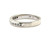Channel Set Diamond Wedding Band .25ct Mined 14K Anniversary Ring Die Struck 3mm