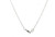 Diamond Pendant Necklace Flower Clover .56ct 18K Odelia Brand New MSRP $3,750