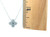 Diamond Pendant Necklace Flower Clover .56ct 18K Odelia Brand New MSRP $3,750