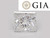 Mined Princess Cut Loose Diamond Square Brilliant .58ct F VS2 GIA Certified