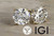 Diamond Stud Earrings 4 Carat Lab Grown IGI Certified D VVS2 Ideal 4ct 4 Prong 14K Yellow Gold Screwback