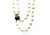 Pearl Necklace Double Strand of Pearls 8.5-9mm Pearls 14K Yellow Gold