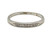 Art Deco Diamond Wedding Ring Anniversary Band .15ct Mined Platinum Original 1930's