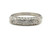 Art Deco Diamond Wedding Ring Anniversary Band Mined .25ct Platinum Original 1930's