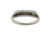 Art Deco Diamond Wedding Ring Anniversary Band Mined .25ct Platinum Original 1930's