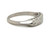 Art Deco Diamond Wedding Ring Anniversary Band Mined .25ct Platinum Original 1930's
