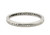 Art Deco Mined Diamond Band .75ct Original 1930s Platinum Ring Size 6.5