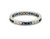 Art Deco Sapphire Diamond Eternity Band Wedding Ring 1.50ct Platinum 1940's
