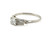 Art Deco .63ct Diamond Ring GIA E VS1 Platinum Antique 1930s Original Mined