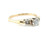 Art Deco Diamond Engagement Ring Mined .42ct Original 1930s-1940's 14K Yellow Gold