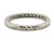  Art Deco Mined Eternity Band .50ct Diamond Original 1930s Platinum Ring Size 6 
