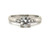 Art Deco Diamond Engagement Ring Mined .56 Carat Original 1930's Platinum