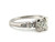 Art Deco Diamond Platinum Engagement Ring Mined .80 Carat Original 1940s .80ct Art Deco Diamond Platinum Engagement Ring Mined .80 Carat Original 1940s .80ct