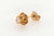 Victorian Single Diamond Stud Earring Mined .15ct Old Mine 14K Original 1880's
