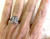 Art Deco Diamond Engagement Ring Asscher 2.17ct IGI Original 1920's Platinum
