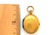  Victorian Engraved Picture Locket Yellow Gold Filled Original 1880's 