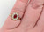  Victorian Ruby Diamond Halo Engagement Ring .90ct Antique 14K Original 1860's-1880's 