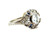  Art Deco Diamond Sapphire Engagement Ring 1.65ct IGI Platinum Original 1925 