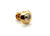 Art Deco Diamond Bezel Single Stud Earring Mined 14K Old Euro 1920's NOS Screwback