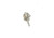Victorian Single Diamond Stud Earring Mined .25ct Old Mine Original 1880's