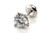  Diamond Single Stud Earring 1ct Lab Grown D VS1 IGI Ideal Cut Screwback 