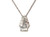 Cedar Tree Diamond Slide Pendant Custom Laser Cut F VS2 1.40ct Mined EGL 14K