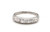  Art Deco Diamond Platinum Wedding Band .45ct 1930's Giant Single Cut 