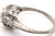  Art Deco Diamond Platinum Engagement Ring 1ct Natural Mined 1920's-1930's 