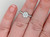  Hidden Halo Diamond Platinum Engagement Ring Certified E Flawless 1.76ct 