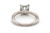  Hidden Halo Diamond Platinum Engagement Ring Certified E Flawless 1.76ct 