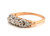 Deco Diamond Anniversary Wedding Band Ring .20ct 14K 18K Mitchell Copp 1920's