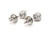 Victorian Diamond Stud Earrings Old Mine Cut .62ct Screwback 14K Original 1880's
