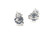  Deco Diamond Stud Earrings Old European .53ct Mined 14K Original 1920's 