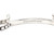  Tiffany & Co. Venetian Box Link ID Bracelet Sterling Silver 7.5 Inch MSRP $700 