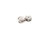 Diamond Solitaire Pendant Necklace .16ct Mined E-F VS RBC 14K White Gold