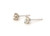 Victorian Old Mine Cushion Cut Diamond Stud Earrings .53ct Genuine 1860's-1880's Mined