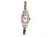 Art Deco Ladies Hamilton Wrist Watch French Cut Sapphire 14KGF Original 1932