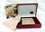 Genuine Ladies ROLEX PRESIDENT Embroidered Tapestry Watch Box Case
