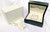  Genuine Rolex Oyster Perpetual Date Green Leather Watch Box Case 