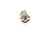  Art Deco Single Diamond Stud Earring Mined .36ct Old European 1920's-1930's 