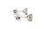  Old European Diamond Stud Earrings .80ct Mined 14K Original Art Deco 1920's 