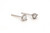  Diamond Stud Earrings Old European .30ct Mined 14K Original Art Deco 1920's 