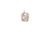 Old Mine Cushion Cut Single Diamond Stud Earring Mined H VS .20ct Deco 1930's